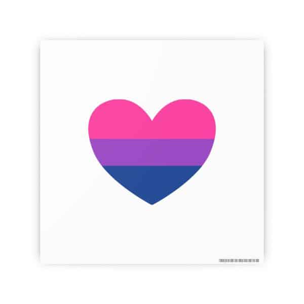 Bisexual Heart Photo Art Paper Posters - Image 43