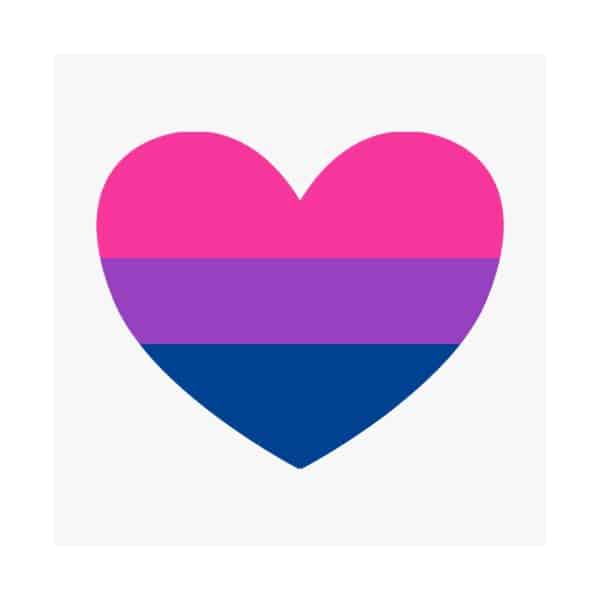 Bisexual Heart Matte Vertical Posters - Image 114