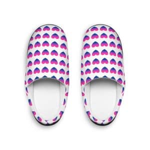 Bisexual Heart Women's Indoor Slippers