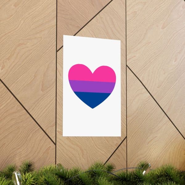 Bisexual Heart Matte Vertical Posters - Image 149