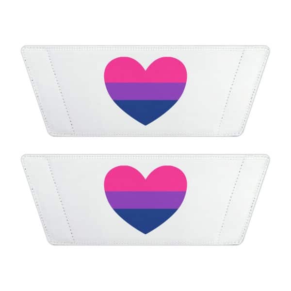 Bisexual Heart Men's Removable-Strap Sandals - Image 18