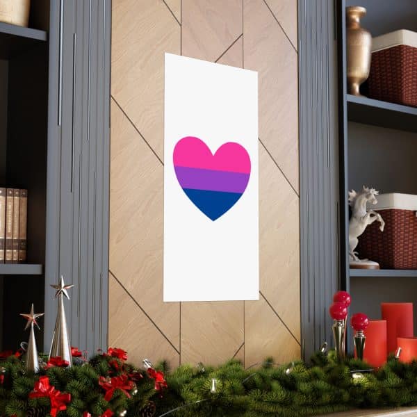 Bisexual Heart Matte Vertical Posters - Image 229