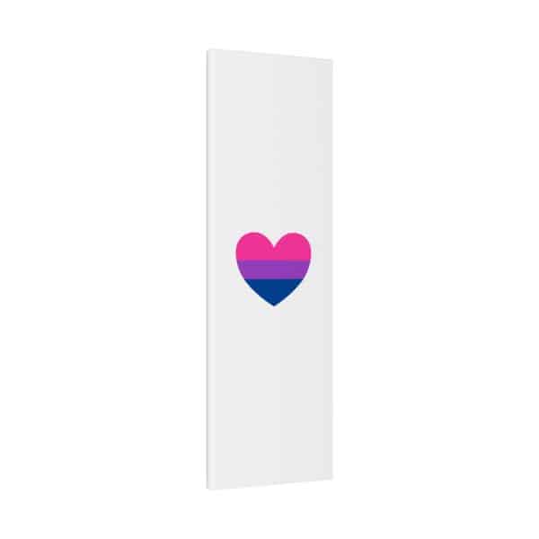 Bisexual Heart Matte Canvas, Stretched, 0.75" - Image 129