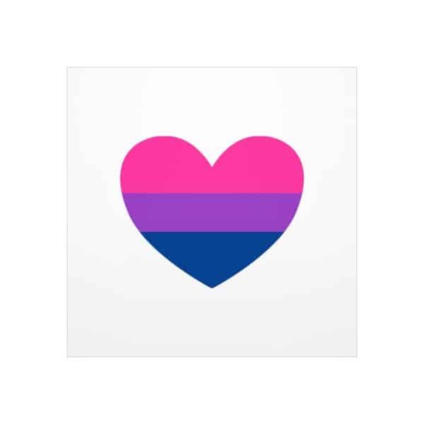 Bisexual Heart Foam Board - Image 65