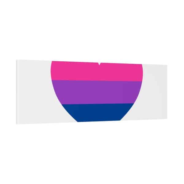 Bisexual Heart Matte Canvas, Stretched, 0.75" - Image 122