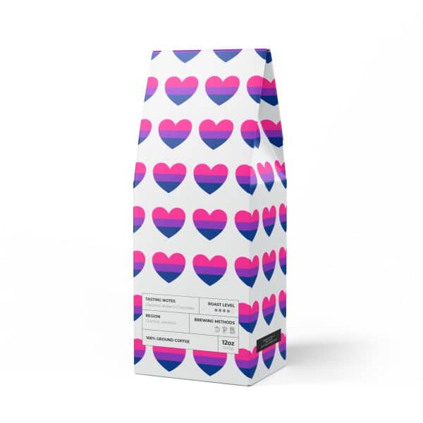 Bisexual Heart Flathead Valley Coffee Blend (Medium-Dark Roast) - Image 5