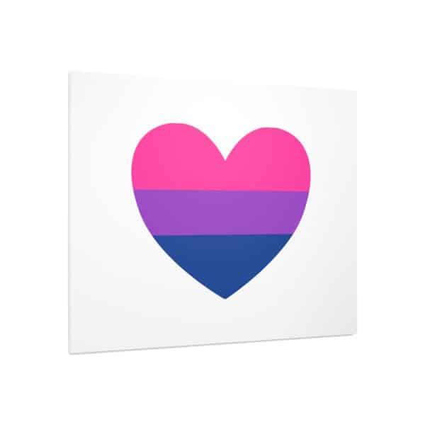 Bisexual Heart Foam Board - Image 10