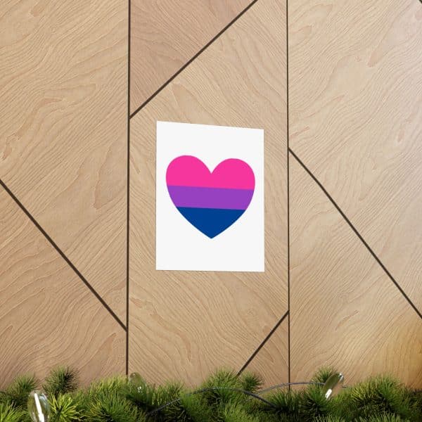 Bisexual Heart Matte Vertical Posters - Image 53