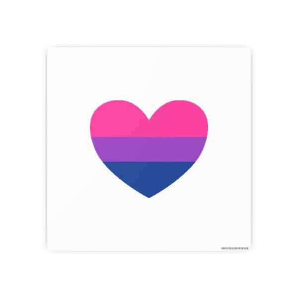 Bisexual Heart Photo Art Paper Posters - Image 46