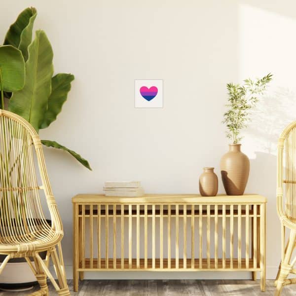 Bisexual Heart Foam Board - Image 63