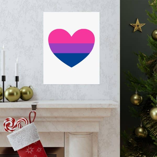 Bisexual Heart Matte Vertical Posters - Image 183