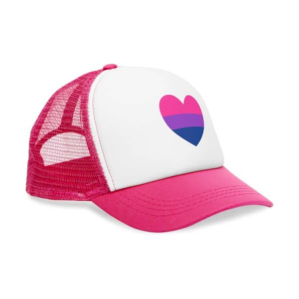Bisexual Heart Mesh Cap - Image 17