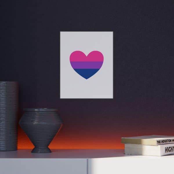 Bisexual Heart Foam Board - Image 36