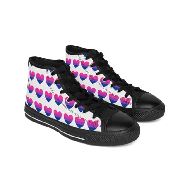 Bisexual Heart Men's Classic Sneakers