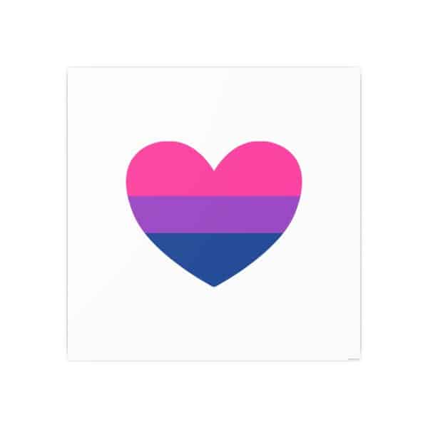 Bisexual Heart Photo Art Paper Posters - Image 112