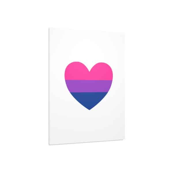 Bisexual Heart Foam Board - Image 34