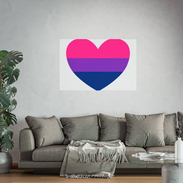 Bisexual Heart Fine Art Posters - Image 68