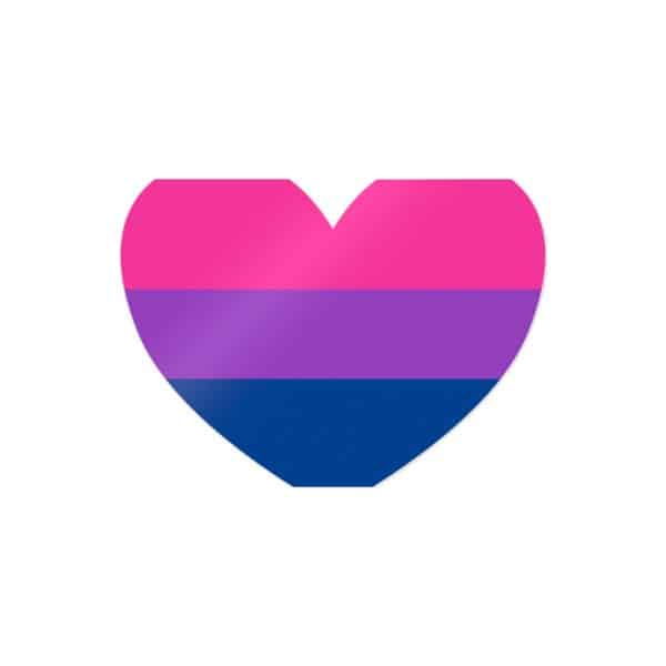 Bisexual Heart Die-Cut Stickers, (DTF) - Image 59