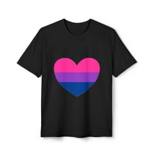 Bisexual Heart Unisex District® Re-Tee®