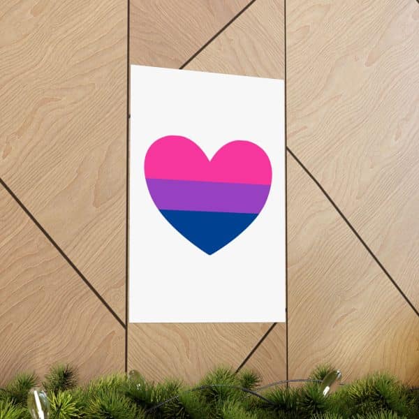 Bisexual Heart Matte Vertical Posters - Image 173