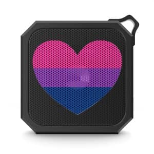 Bisexual Heart Blackwater Outdoor Bluetooth Speaker