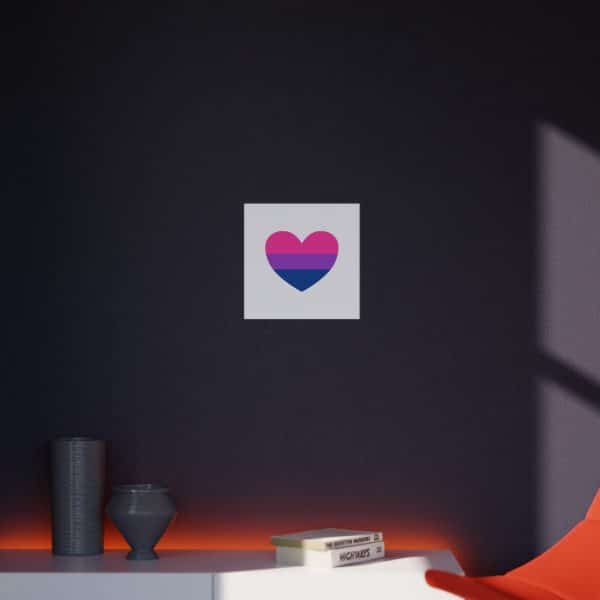 Bisexual Heart Foam Board - Image 68