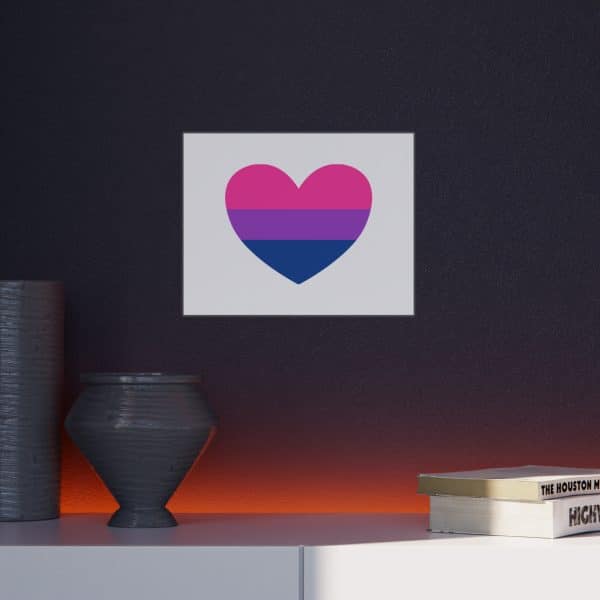 Bisexual Heart Foam Board - Image 8