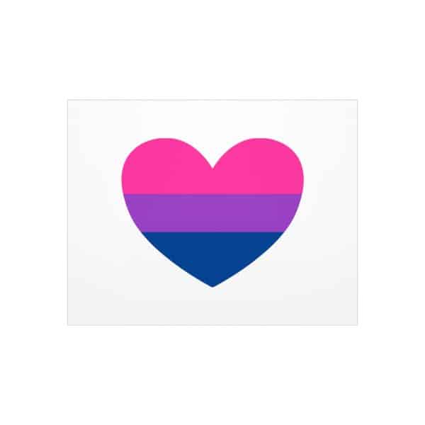 Bisexual Heart Foam Board - Image 9