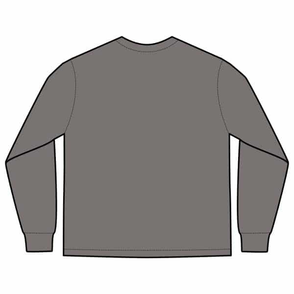Bisexual Heart Men's Heavy Faded Long Sleeve Tee - Image 6