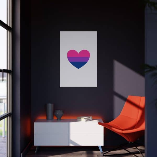 Bisexual Heart Foam Board - Image 60