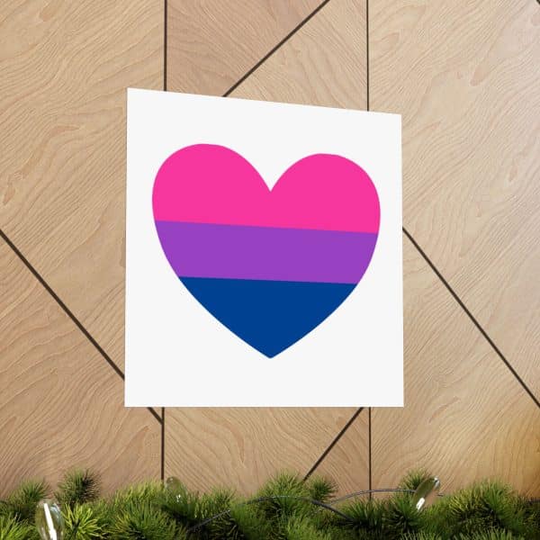Bisexual Heart Matte Vertical Posters - Image 213