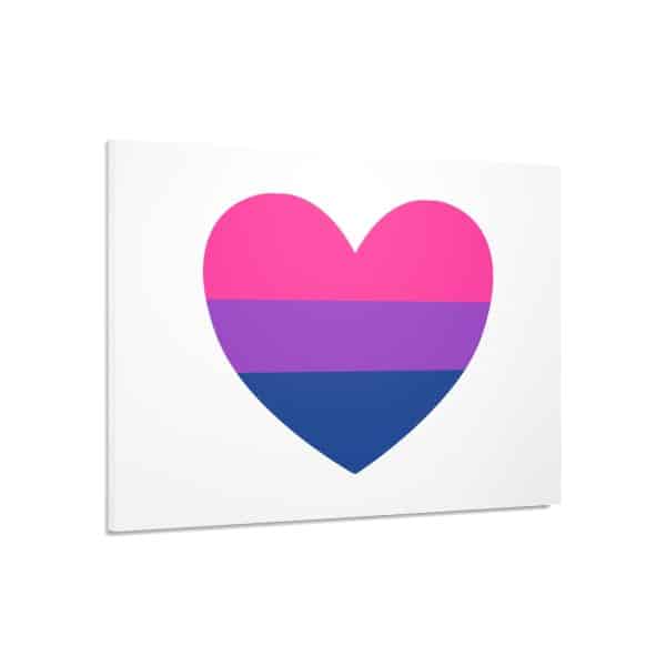 Bisexual Heart Foam Board - Image 2