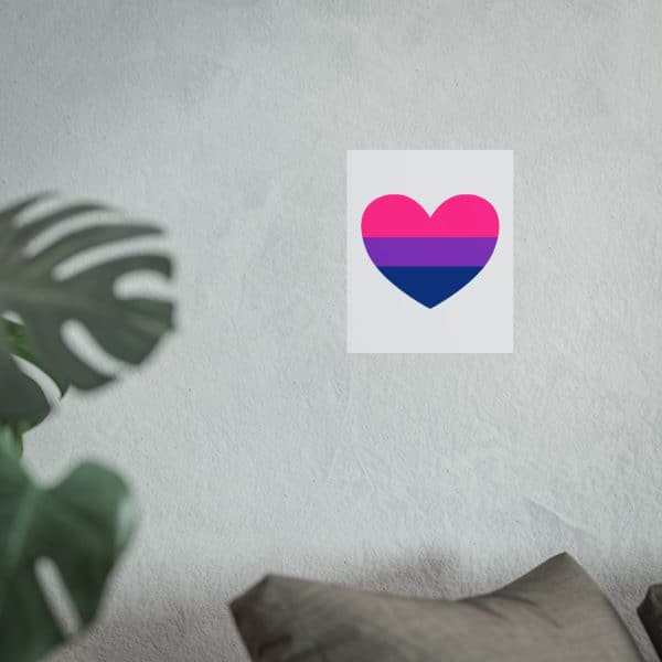 Bisexual Heart Fine Art Posters - Image 74