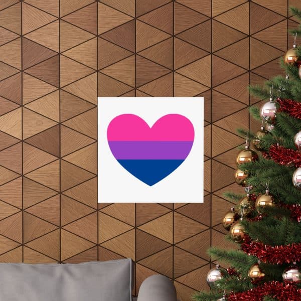 Bisexual Heart Matte Vertical Posters - Image 212