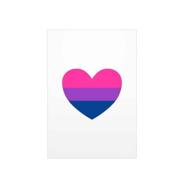 Bisexual Heart Foam Board - Image 29