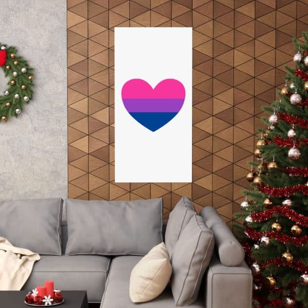 Bisexual Heart Matte Vertical Posters - Image 276