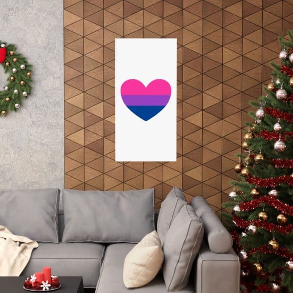Bisexual Heart Matte Vertical Posters - Image 228