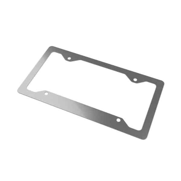 Bisexual Heart Metal License Plate Frame - Image 2