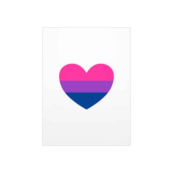 Bisexual Heart Foam Board - Image 49