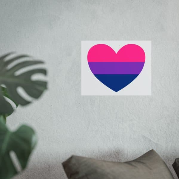 Bisexual Heart Fine Art Posters - Image 77