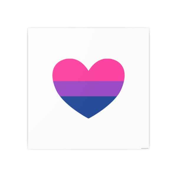 Bisexual Heart Photo Art Paper Posters - Image 109