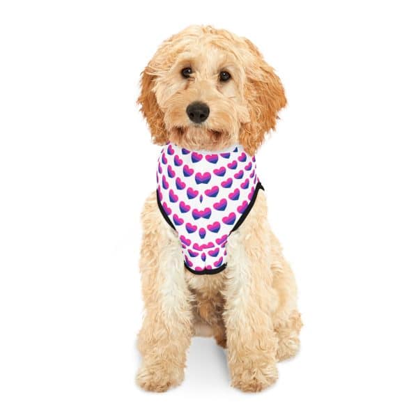 Bisexual Heart Pet Hoodie - Image 3