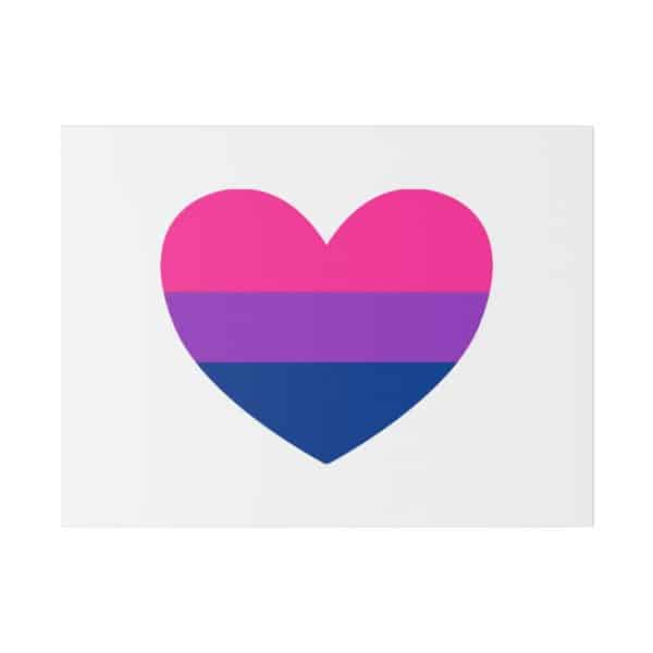Bisexual Heart Matte Canvas, Stretched, 0.75" - Image 17