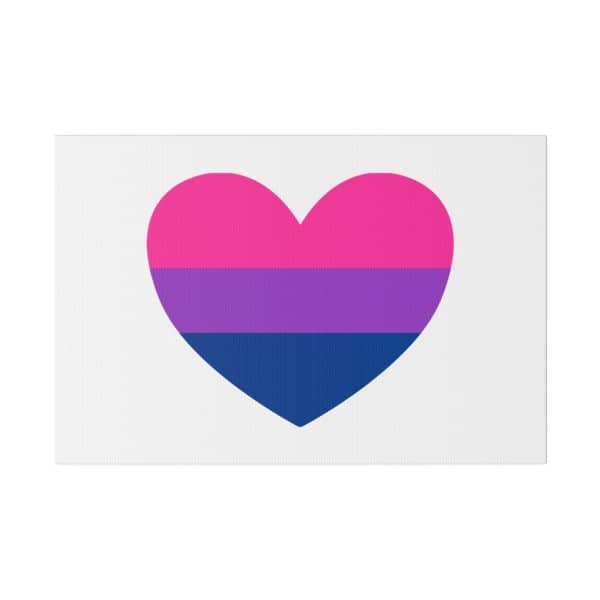 Bisexual Heart Matte Canvas, Stretched, 0.75" - Image 97