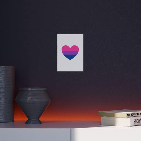 Bisexual Heart Foam Board - Image 32