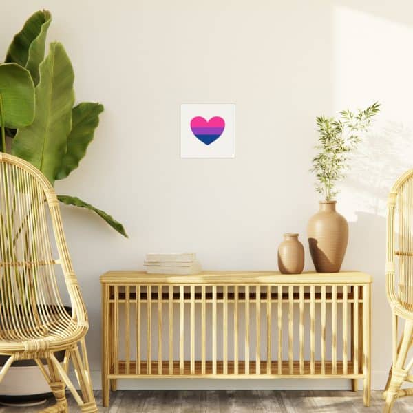 Bisexual Heart Foam Board - Image 67