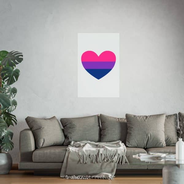 Bisexual Heart Fine Art Posters - Image 29