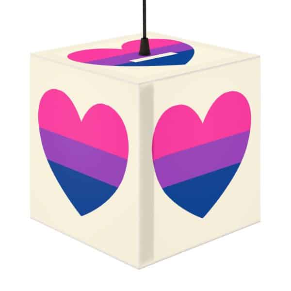 Bisexual Heart Light Cube Lamp - Image 11