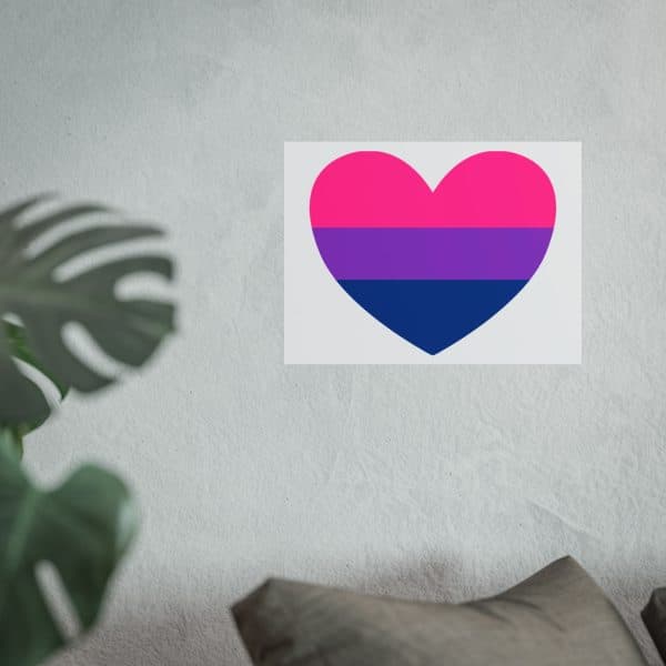 Bisexual Heart Fine Art Posters - Image 41