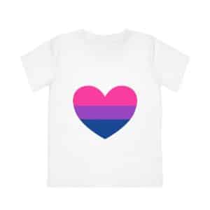 Bisexual Heart Kids' Creator T-Shirt